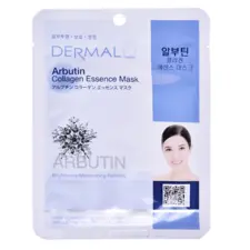 Sheet Essence Refining Mask DERMAL Collagen Essence Arbutin